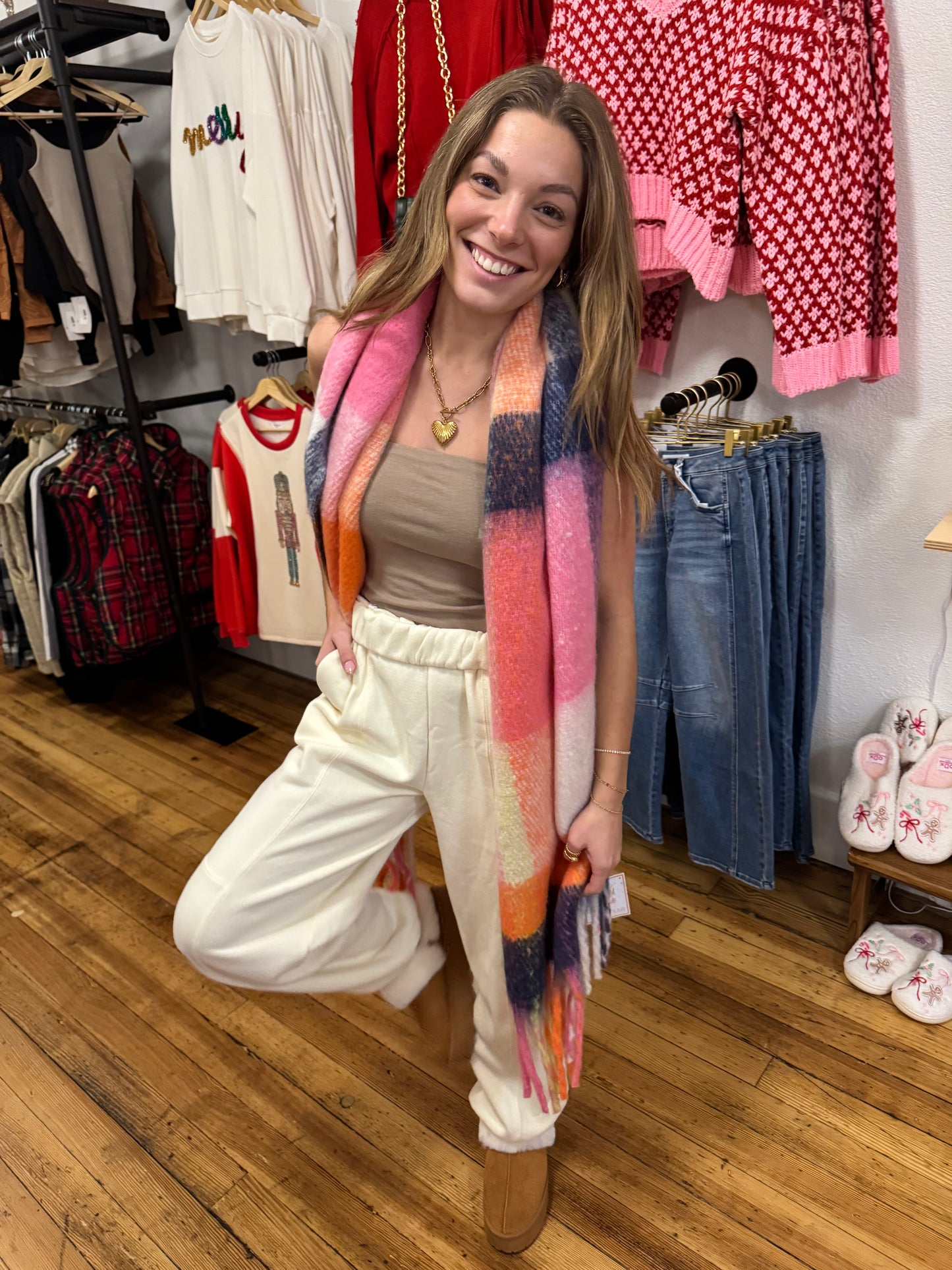 Cozy Commute Sweatpants — Vanilla Frost