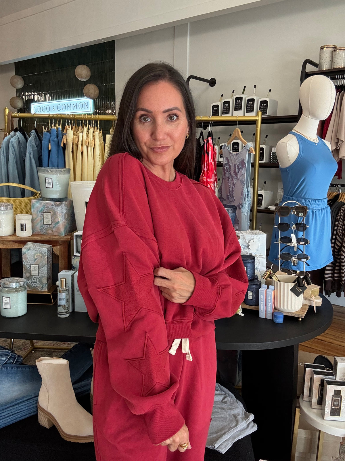 Starstruck Sweatshirt - Red