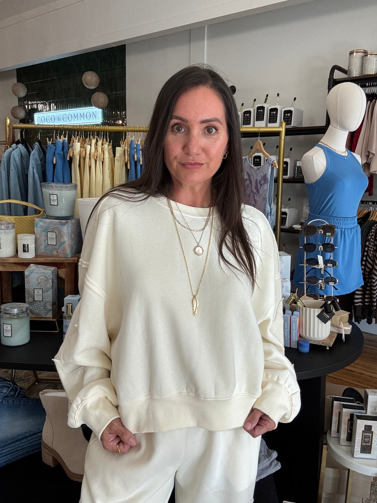 Starstruck Sweatshirt - Cream