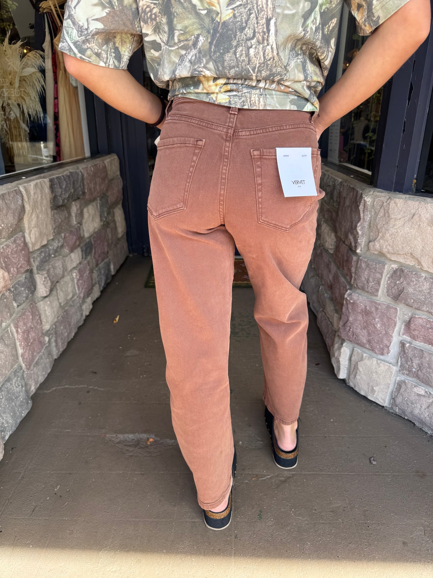 Chestnut Barrel Jean