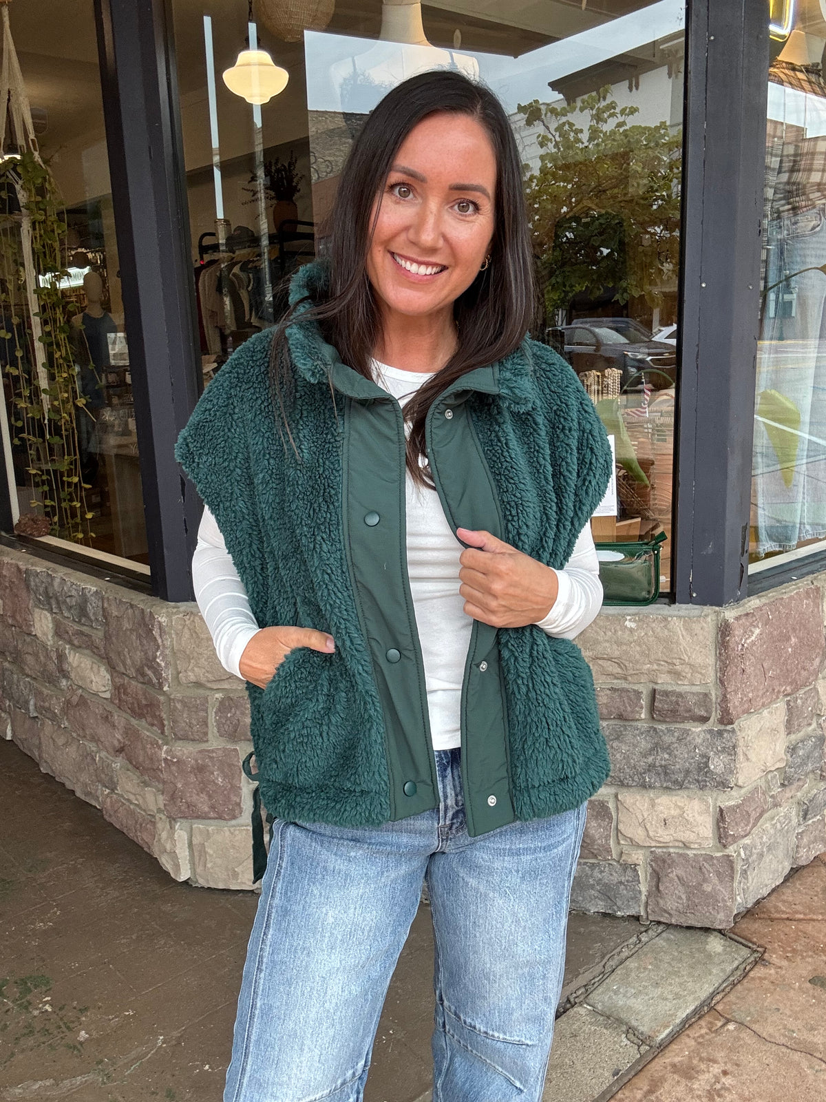 The Dakota Vest | Green