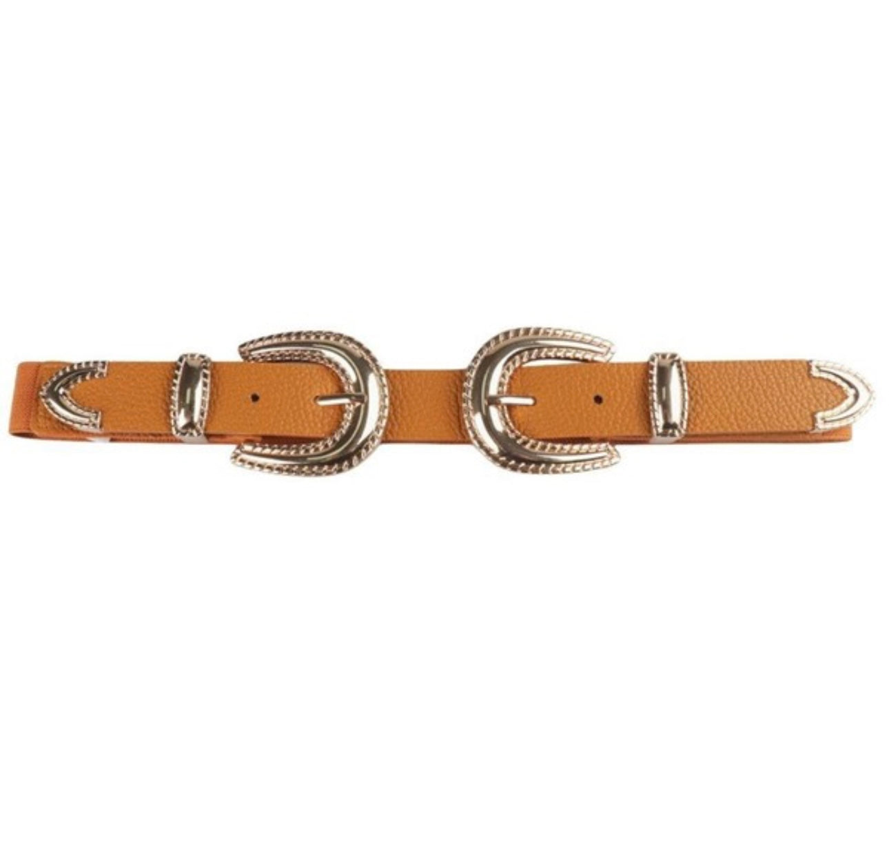 Giddy Up Double Buckle Belt