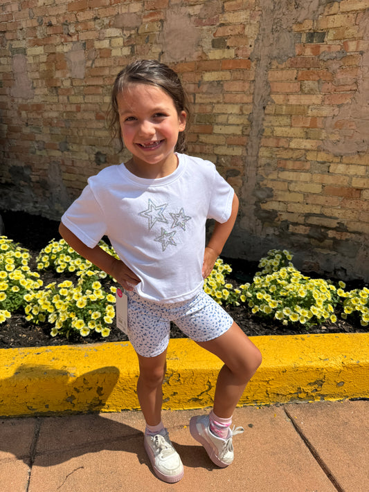 Bluebell Biker Short Set (Toddler)