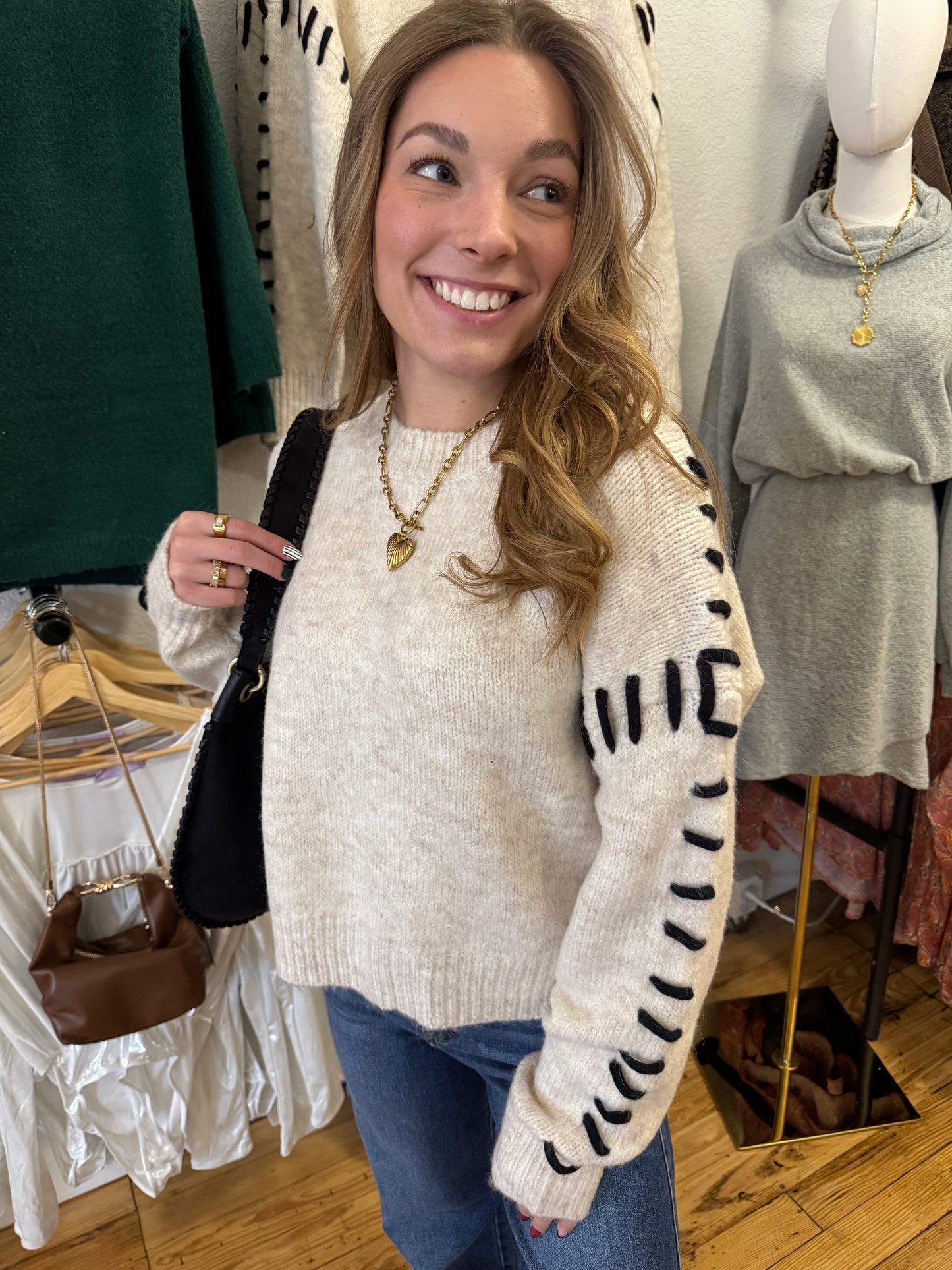 The Sutton Stitch Sweater