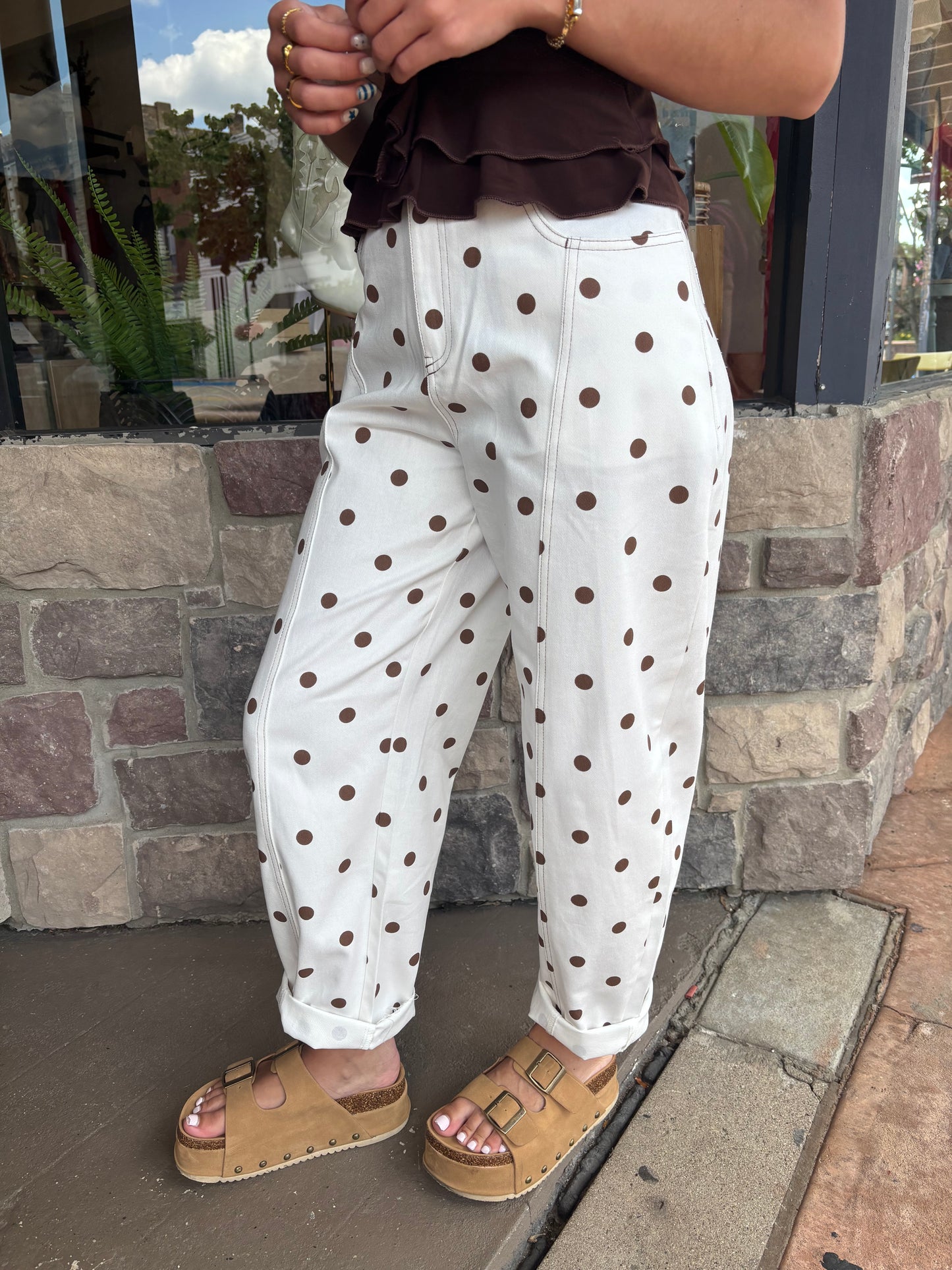 Spotted Barrel Jeans
