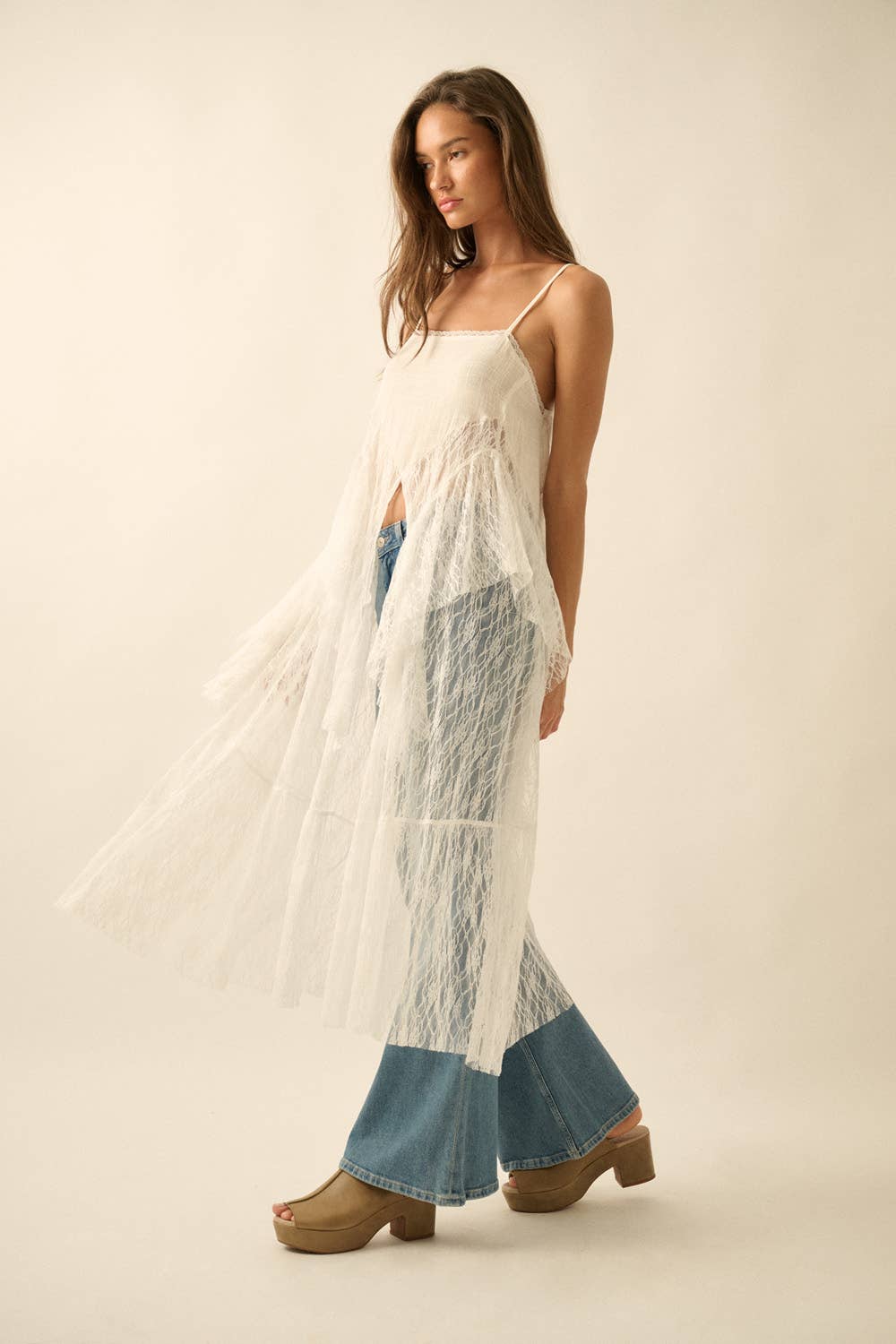 Desert Dusk Lace Top