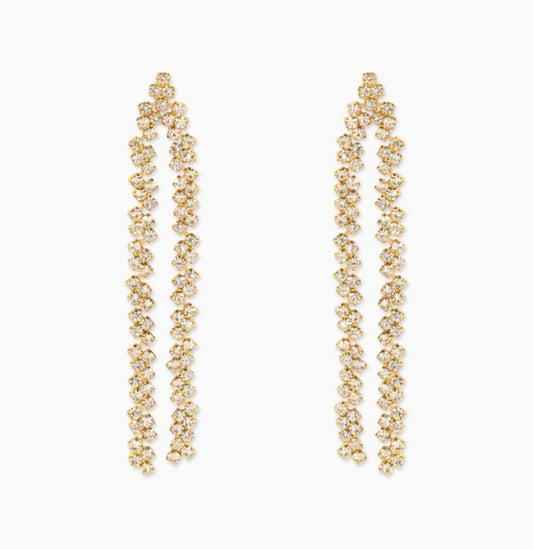 Rhinestone Drop Earrings