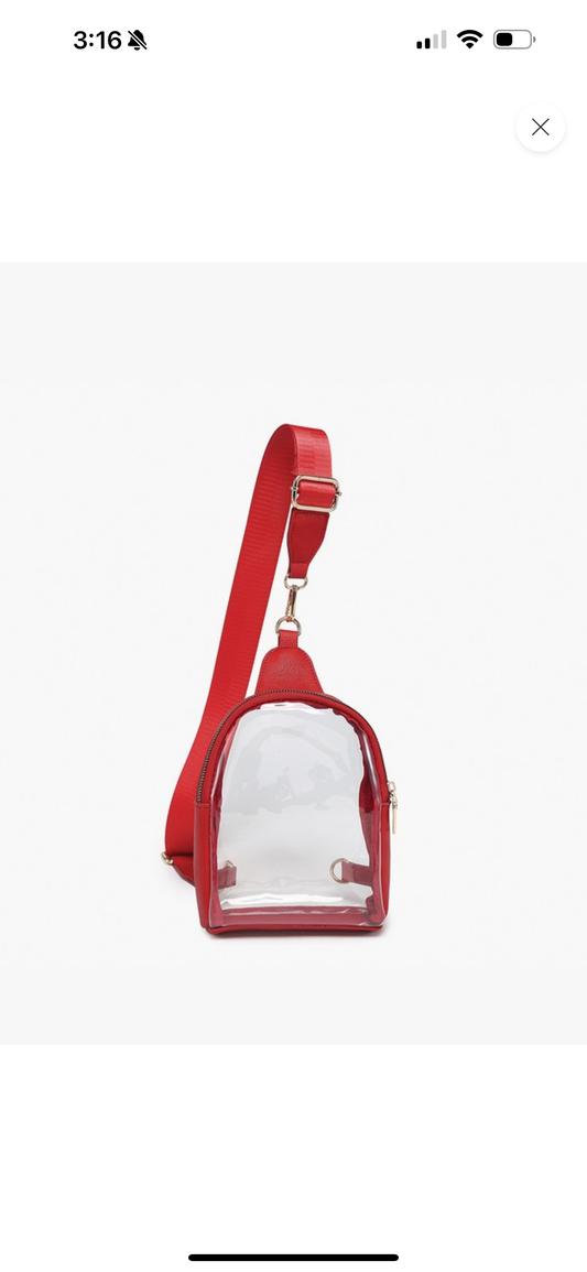 Ellen Clear Sling Bag