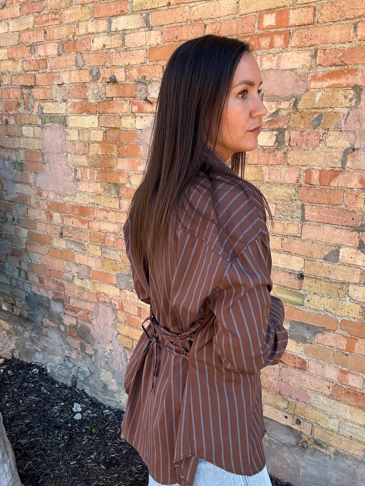 Hollis Striped Button Down