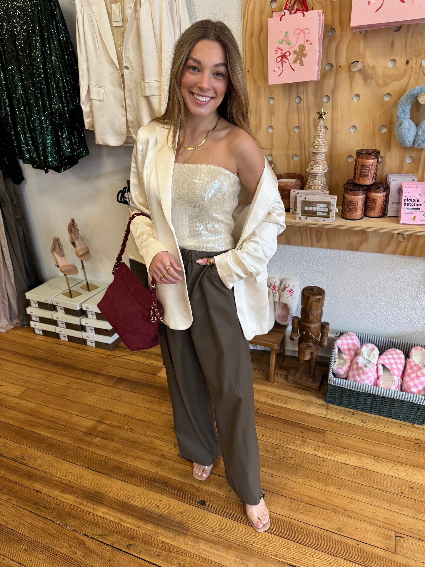 Holly Luxe Cargo Pants