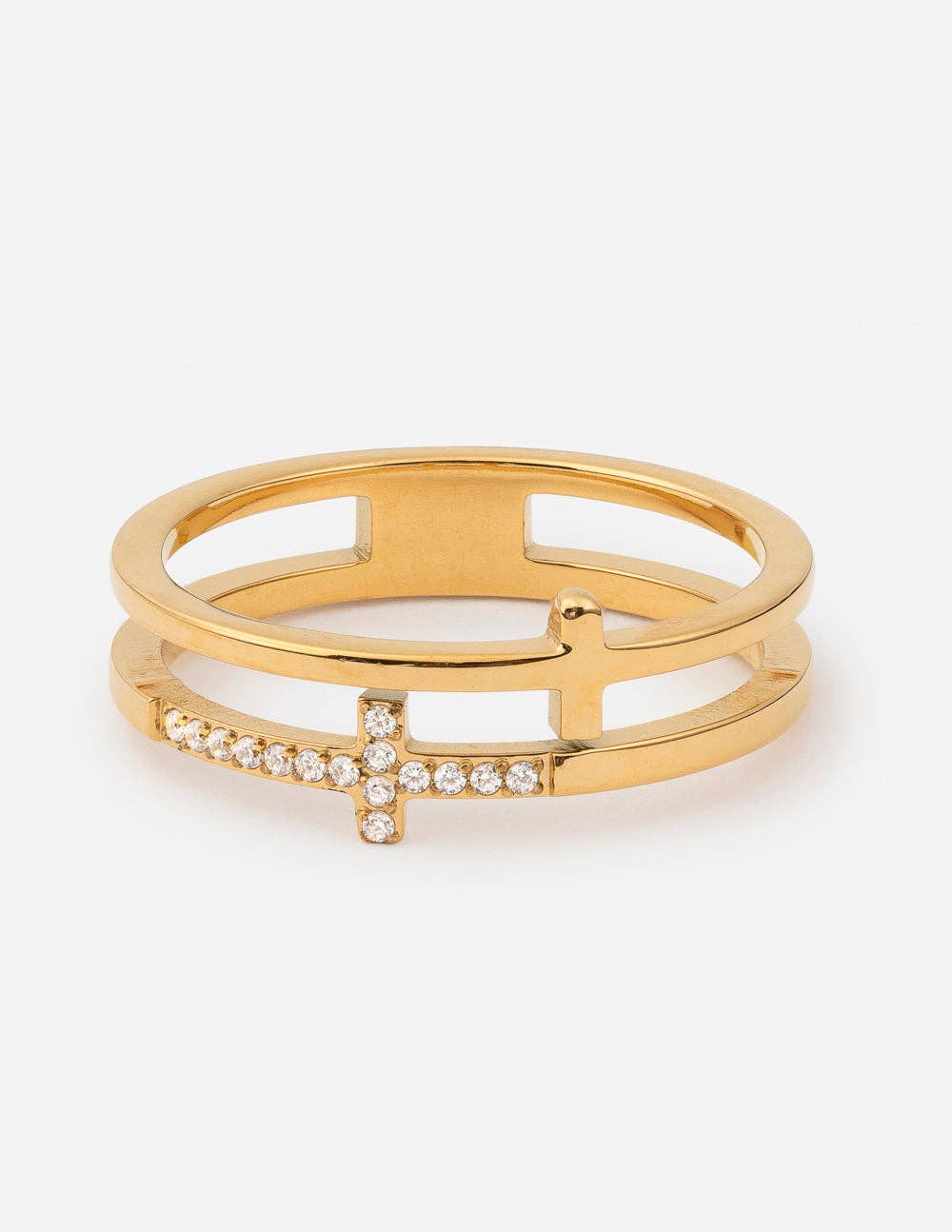 Stacked Cross Ring