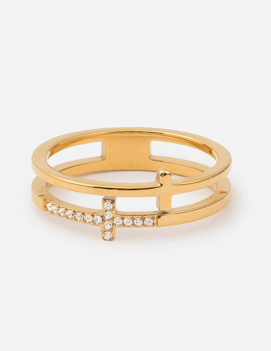 Stacked Cross Ring