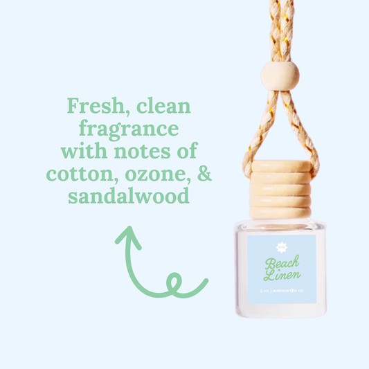 Car Diffusers | Spring & Summer (NEW 2026): No Mylar Bags / Beach Linen
