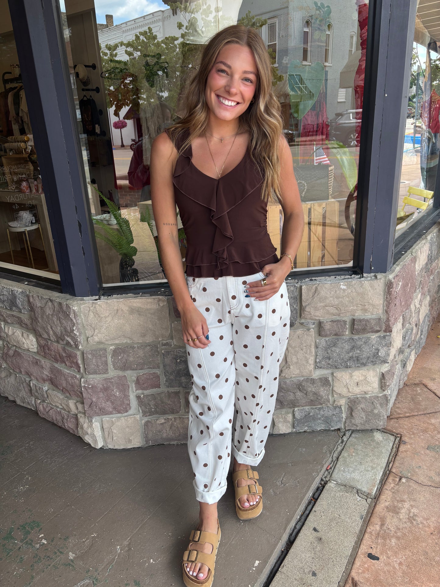 Spotted Barrel Jeans