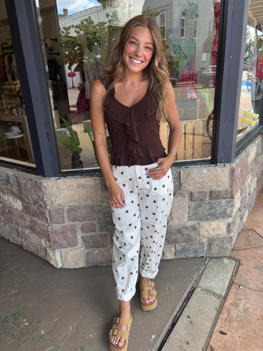 Spotted Barrel Jeans