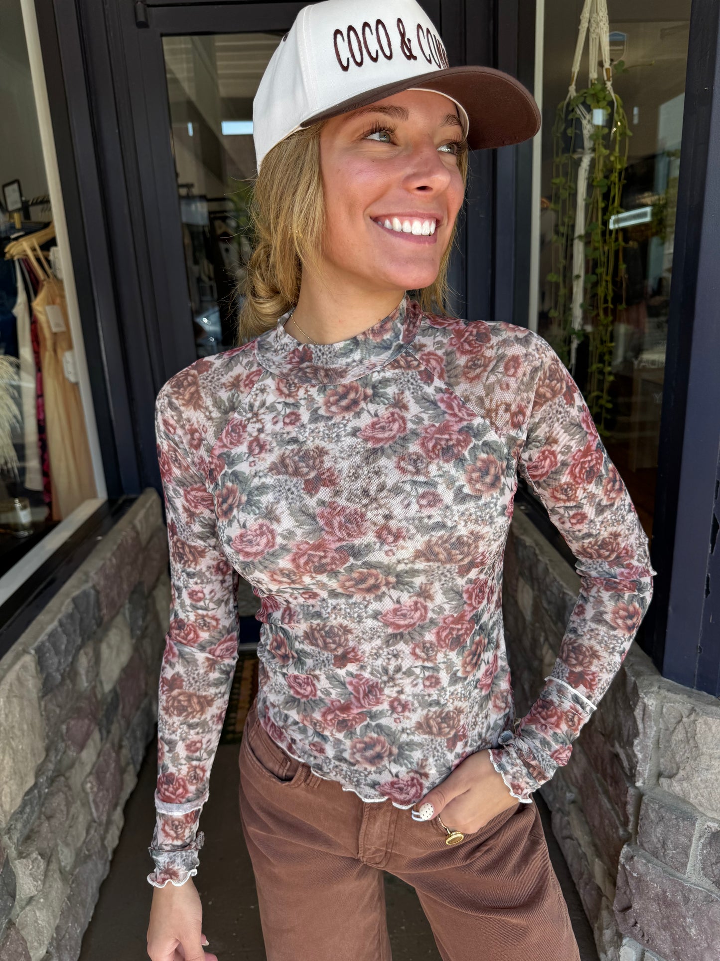 Rosalie Mesh Top