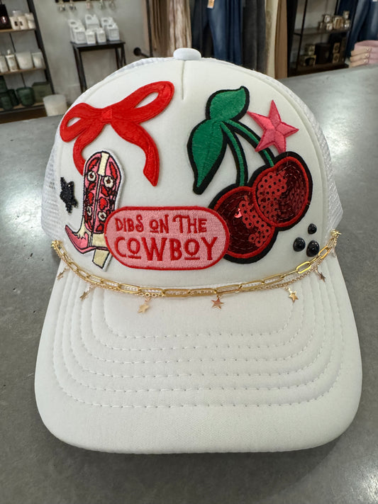 Dibs on the Cowboy Trucker Hat