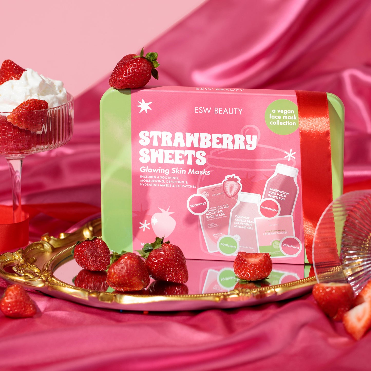 Strawberry Sweets Skincare Treats Set