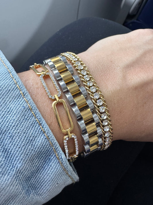The Margret Bracelet | Mixed Metal