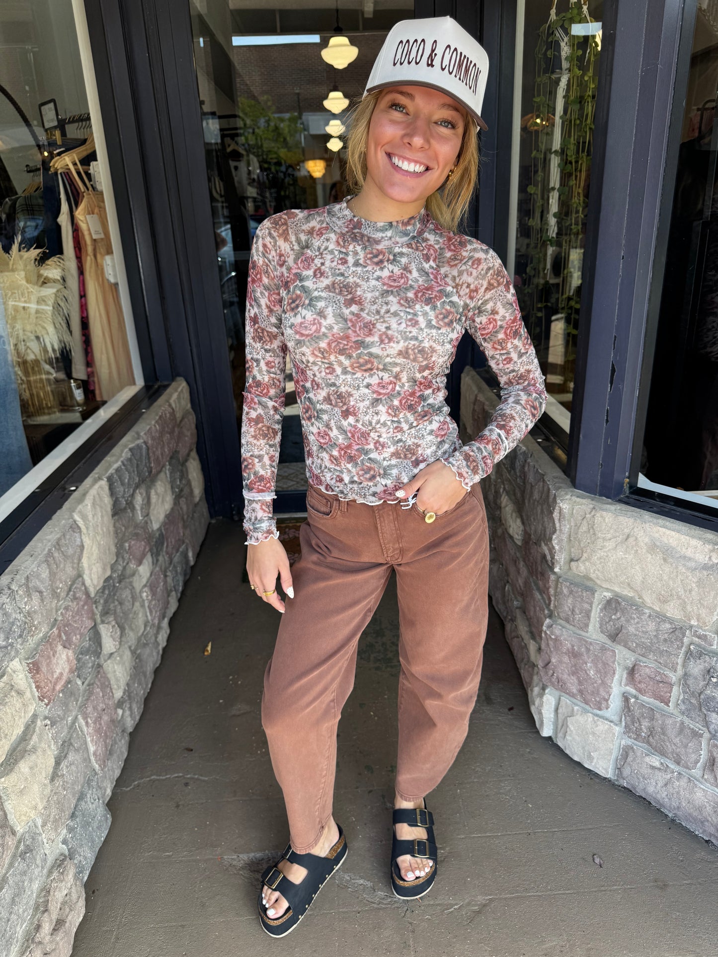 Rosalie Mesh Top