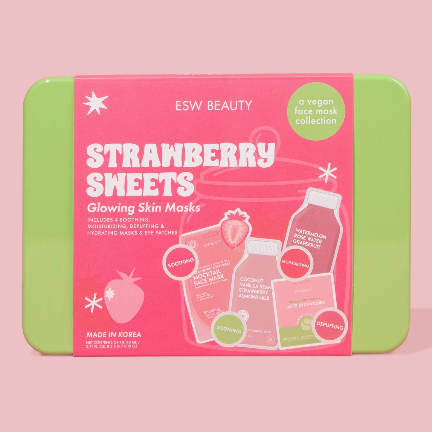 Strawberry Sweets Skincare Treats Set