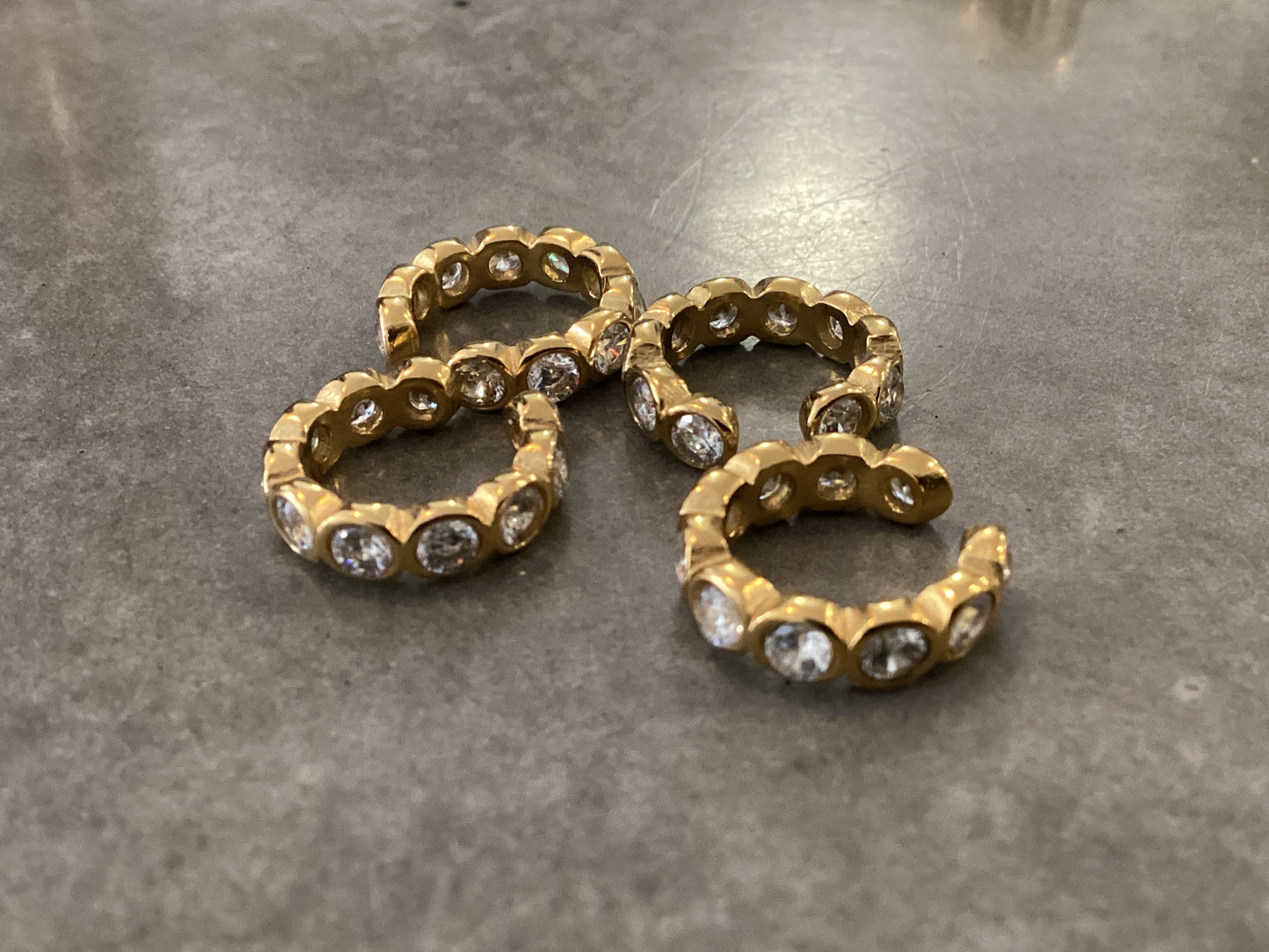 Starlit Circle Ear Cuff