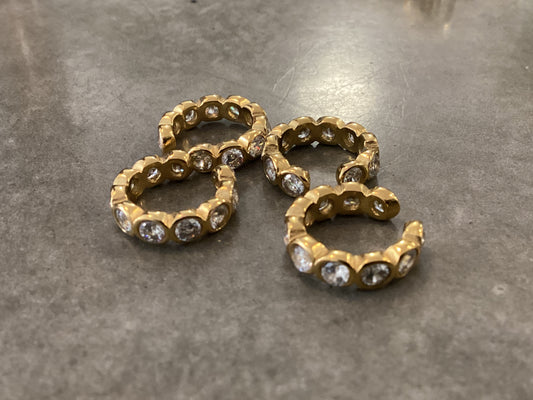 Starlit Circle Ear Cuff