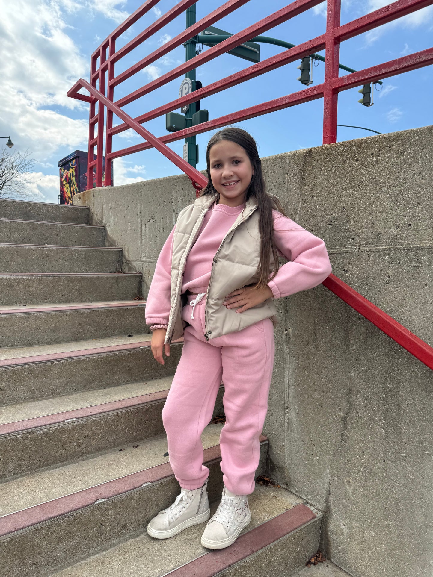 Kids Jogger Set - Pink