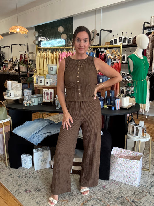 Brown Tide Pants