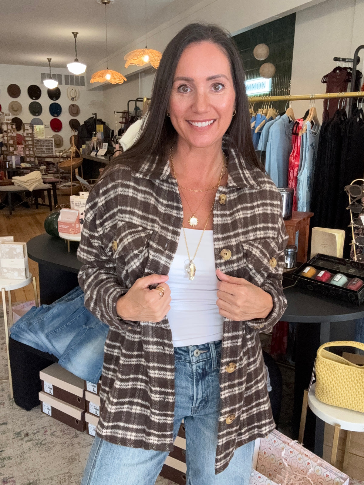 Charlotte Plaid Shacket