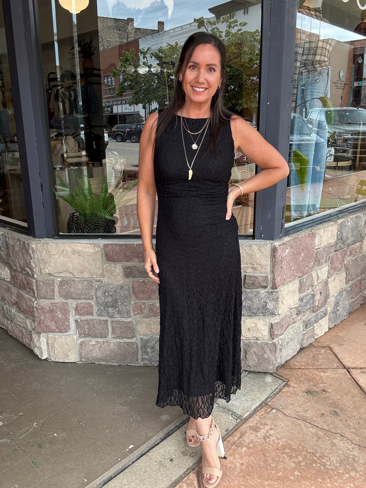 Chloe Lace Midi Dress