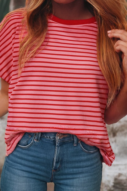 Samantha Stripe Tee