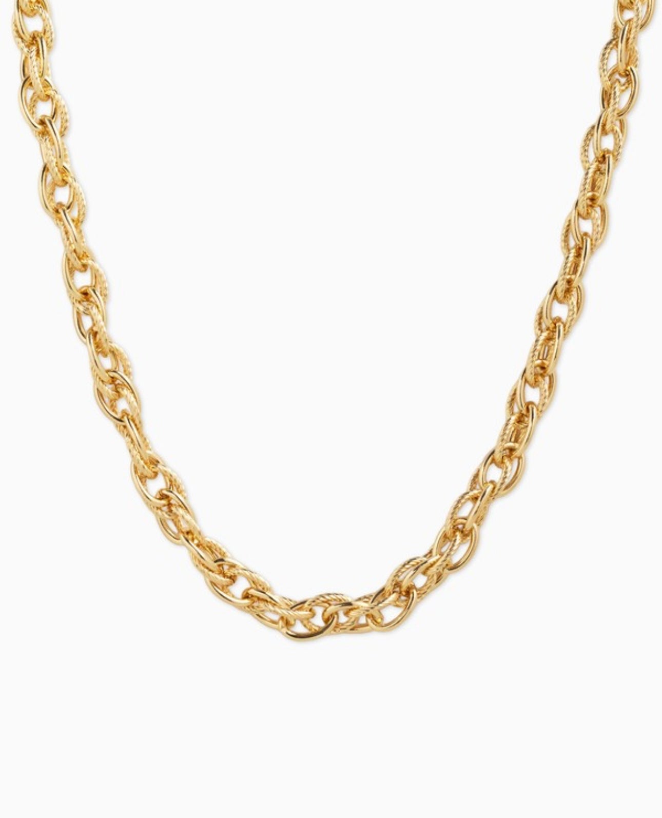 Oval Link Necklace