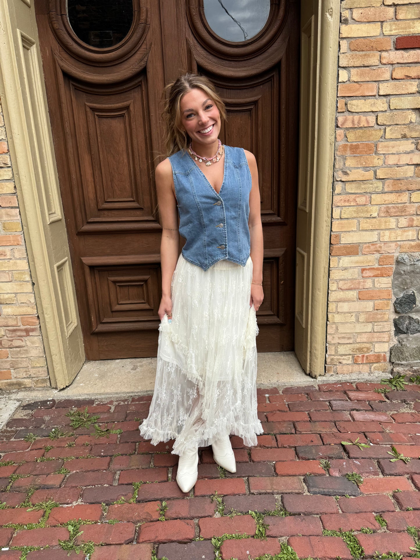 Raelyn Denim Vest