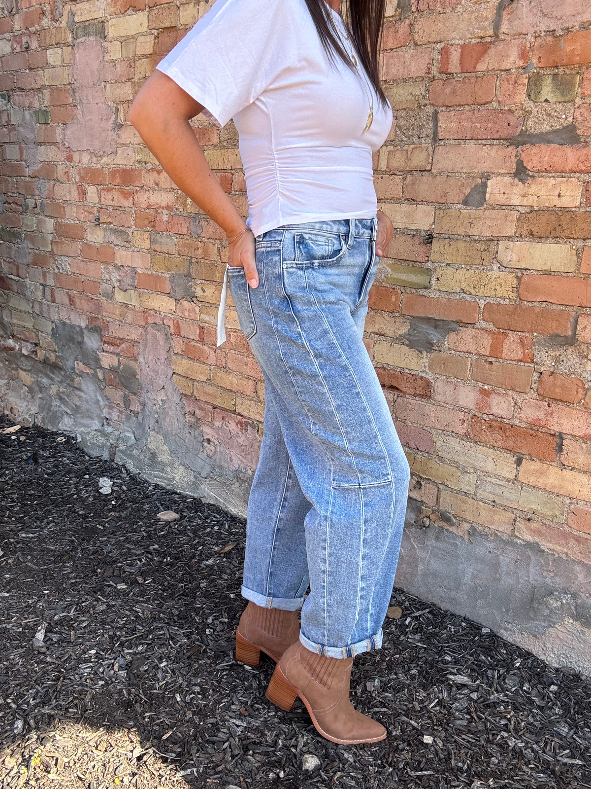 Blue Canyon Barrel Jeans