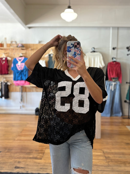 Lace 85 Jersey - Black