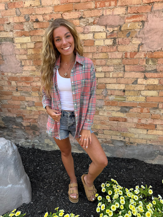 Rosewood Chill Flannel