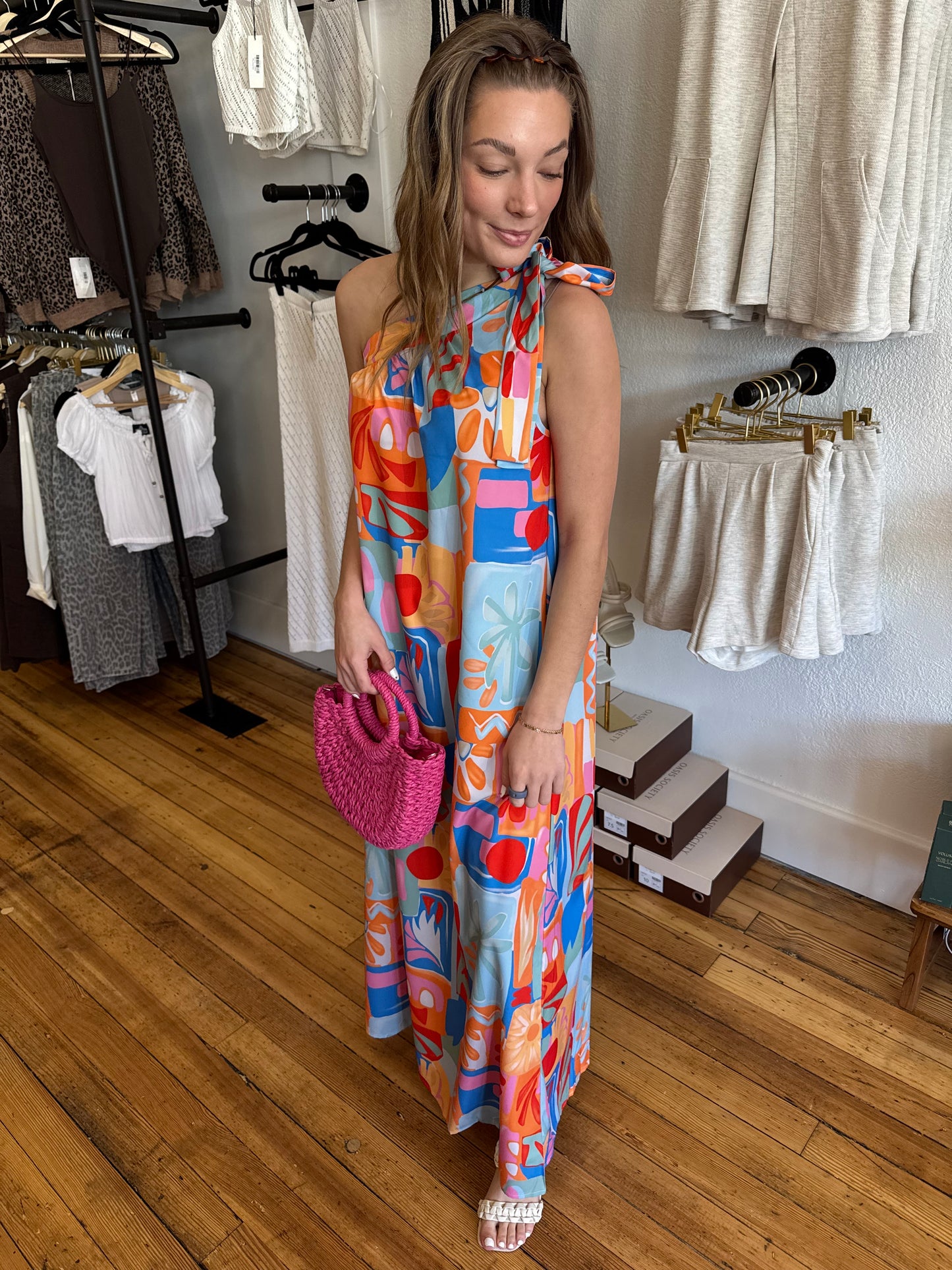 Riviera One-Shoulder Dress