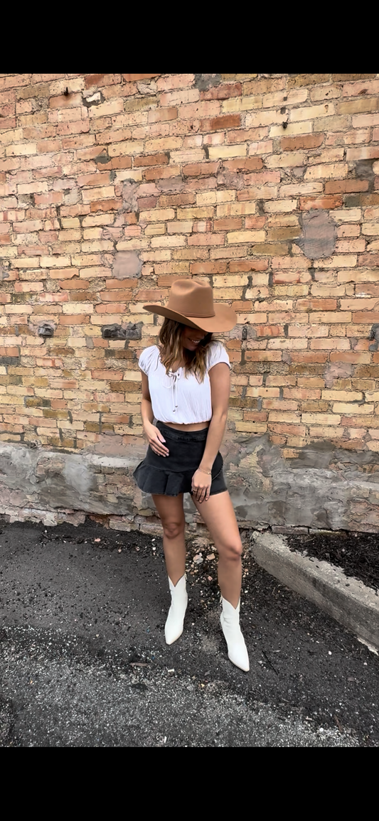 Midnight Rodeo Skort