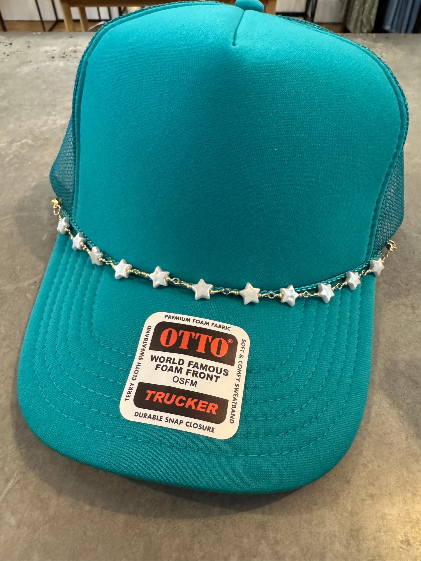 Star Pearl Hat Chain