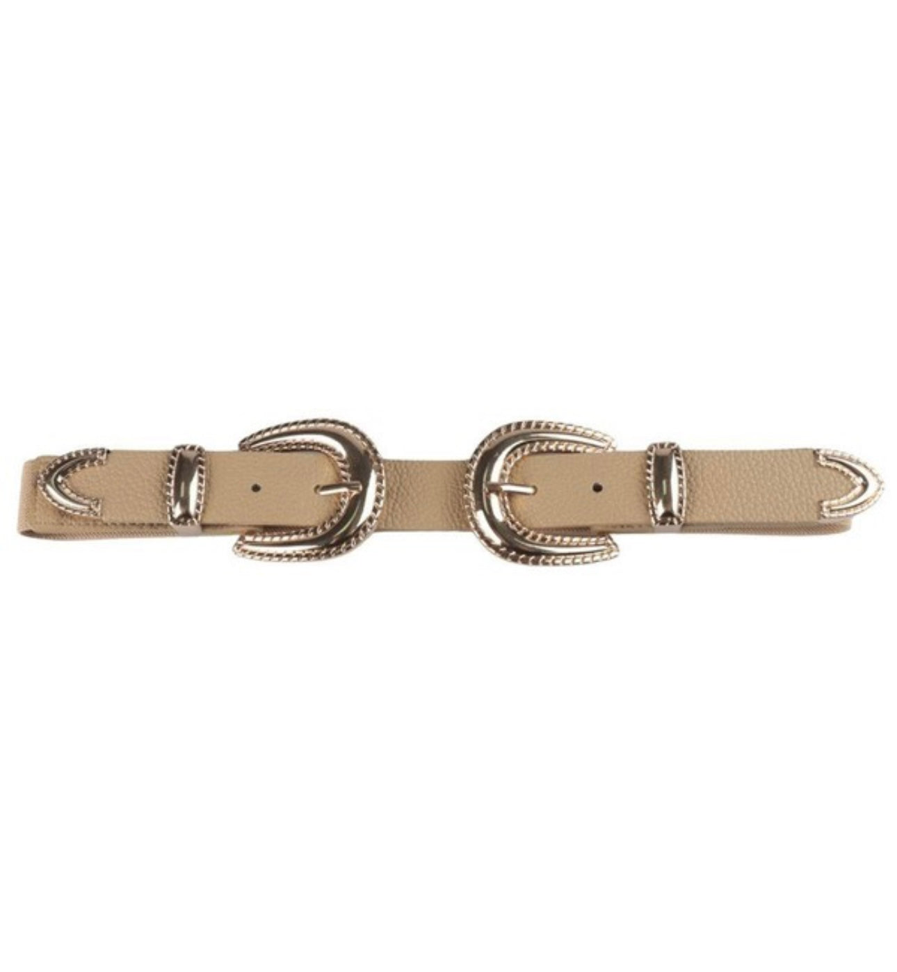 Giddy Up Double Buckle Belt