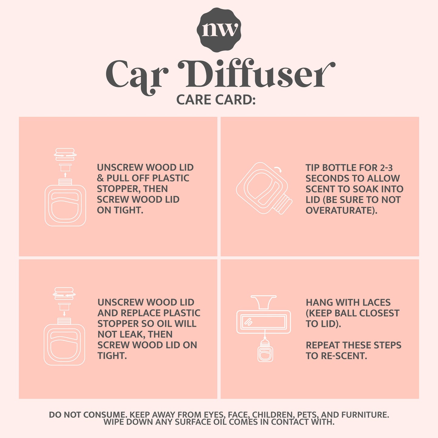 Car Diffuser | Pistachio & Salted Caramel