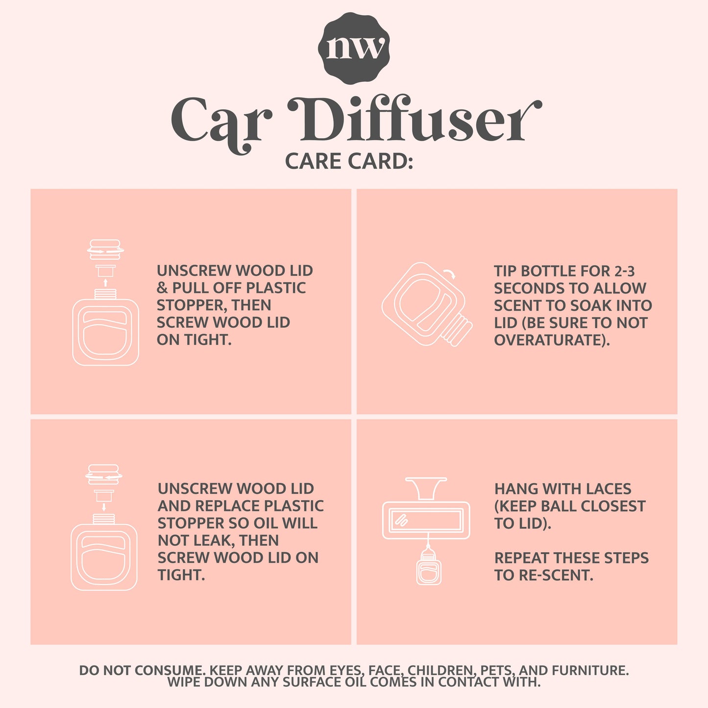 Car Diffusers | Peach Mango Bellini