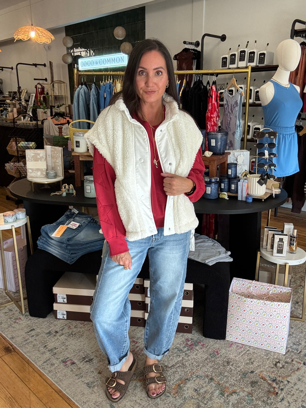 The Dakota Vest | White