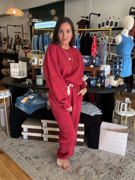 Starstruck Sweatshirt - Red