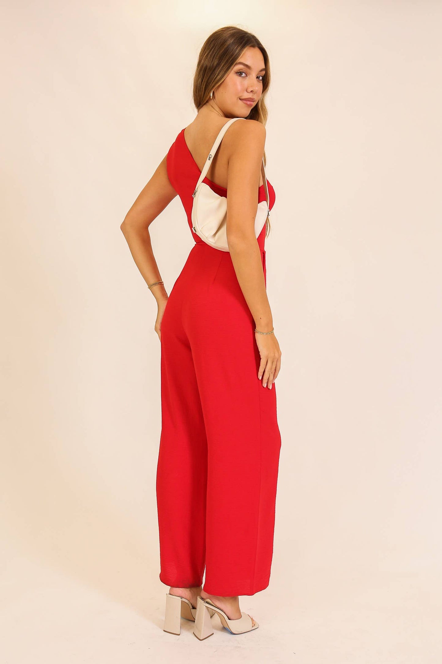 Amelia One-Shoulder Jumpsuit