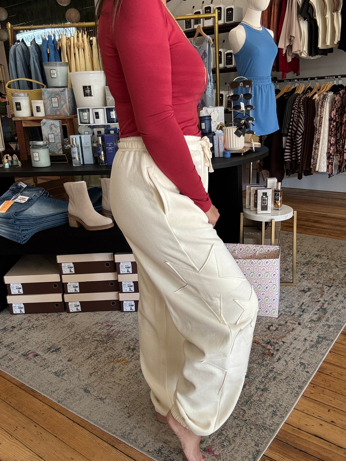 Starstruck Sweatpants - Cream