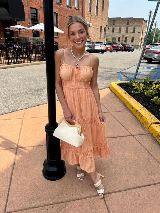 Sunset Soirée Maxi Dress