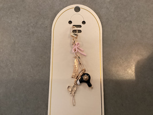 Hair Stylist Key Chain