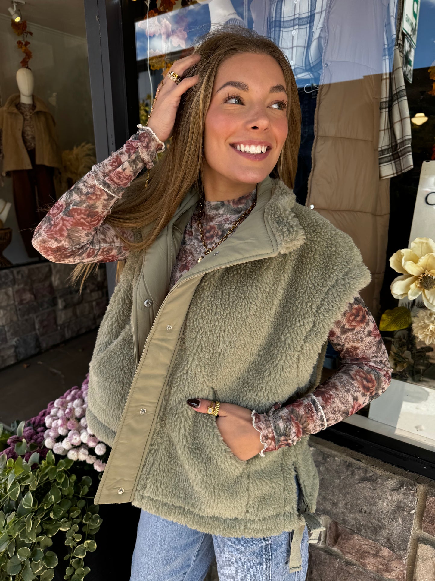 The Dakota Vest | Olive